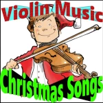 violin music of christmas song android application logo